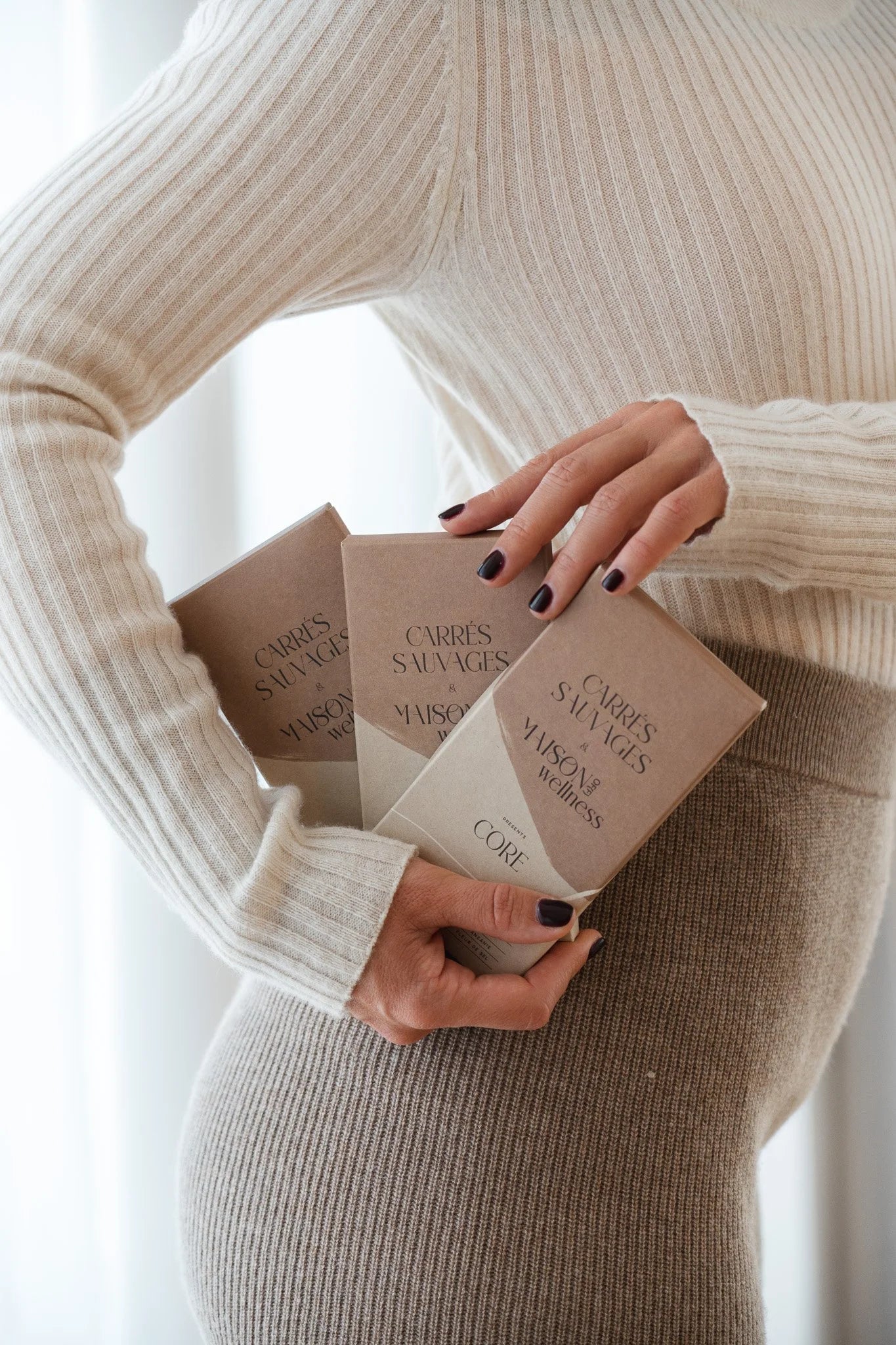 Chocolat "Core" Carré Sauvages x Maison Of(f) Wellness