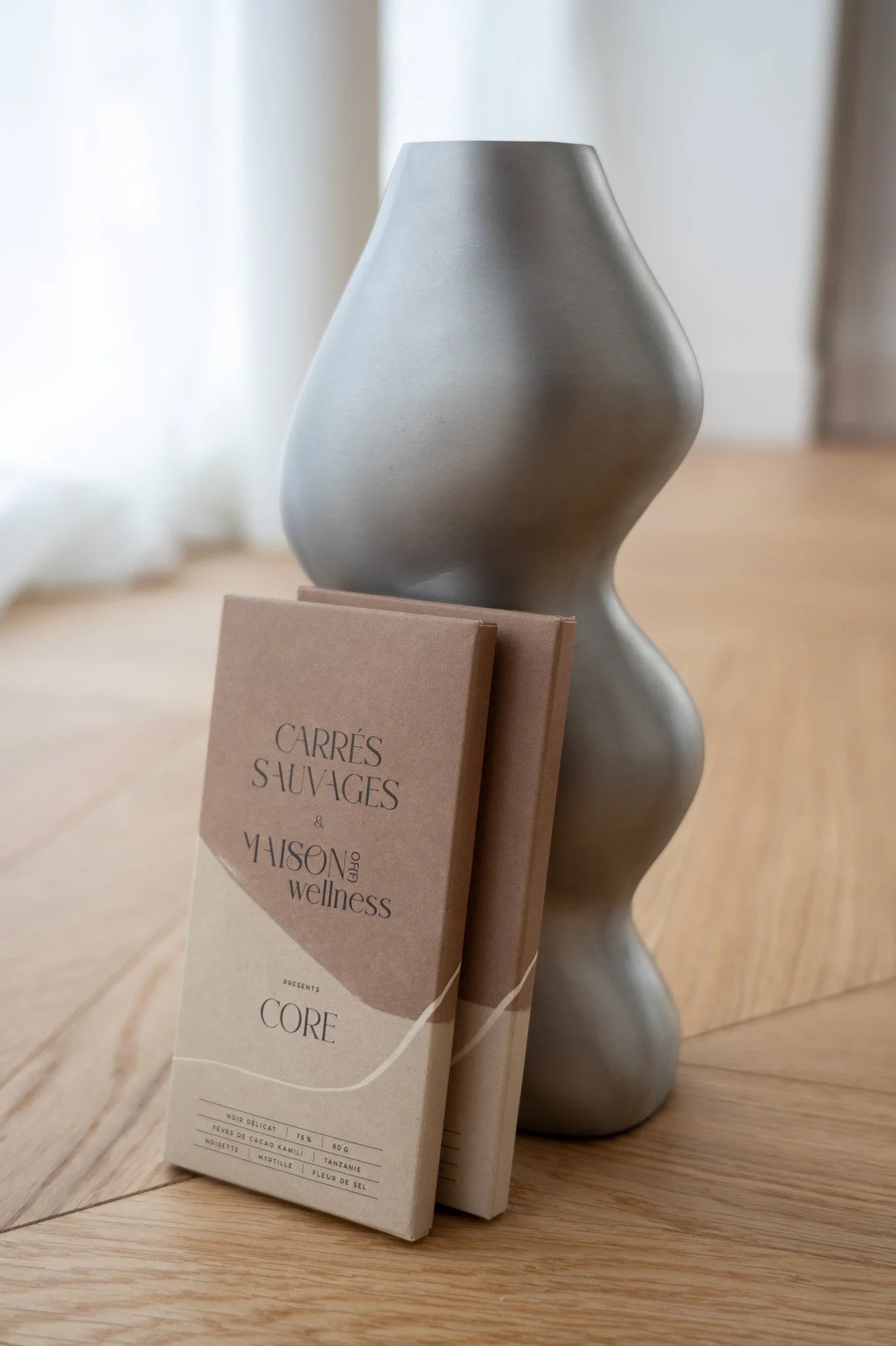 Chocolat "Core" Carré Sauvages x Maison Of(f) Wellness