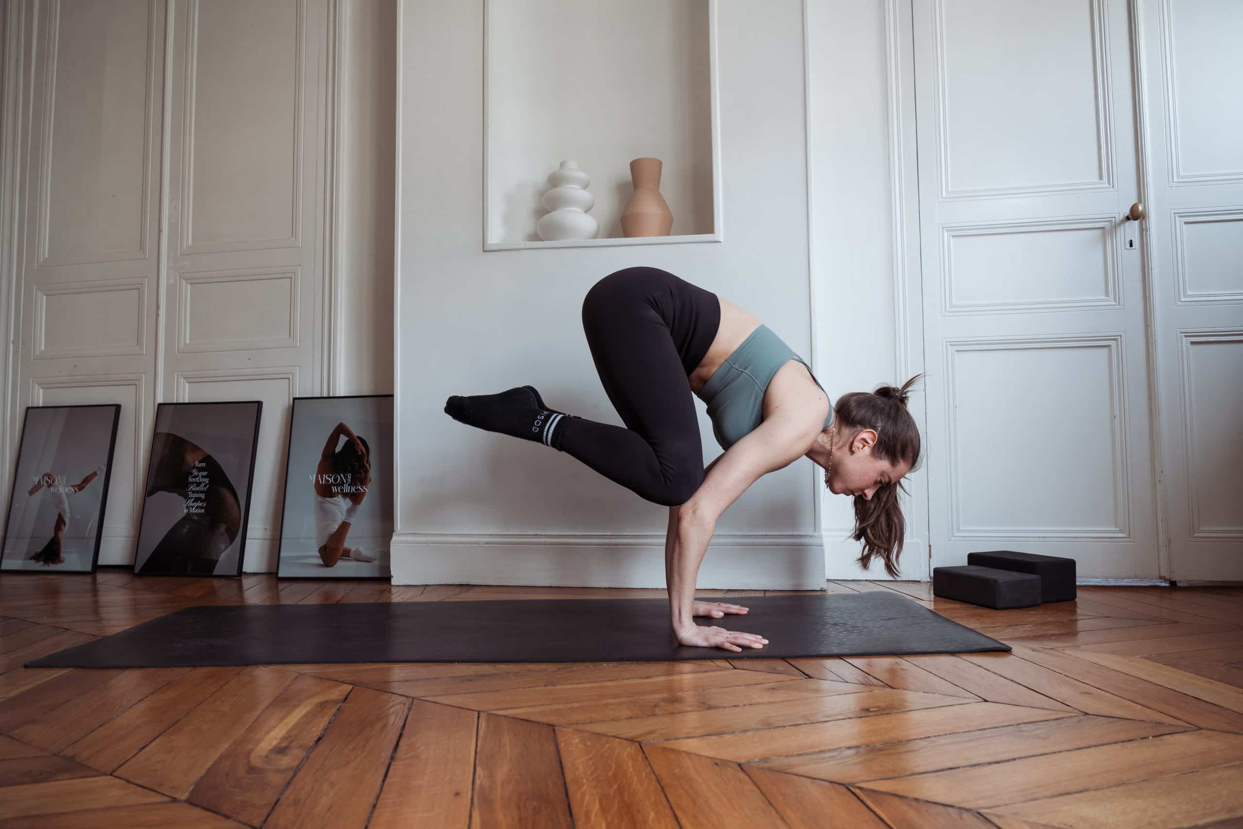 Flow to Crow Pose